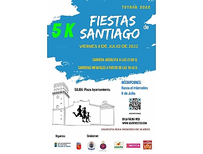 Carrera 5K Fiestas de Santiago