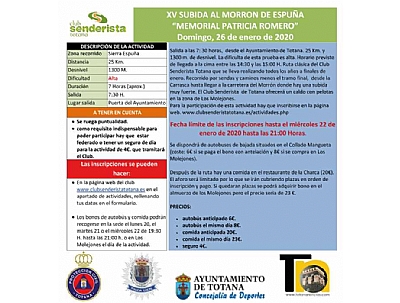 Subida al Morrón de Espuña Subida al Morrón de Espuña