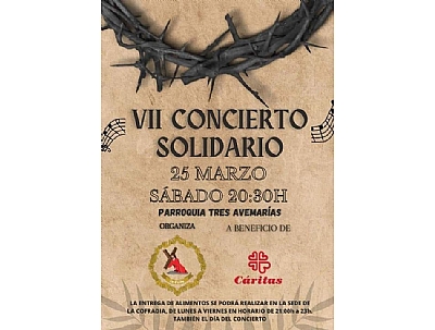 VII Concierto Solidario, marchas de Semana Santa