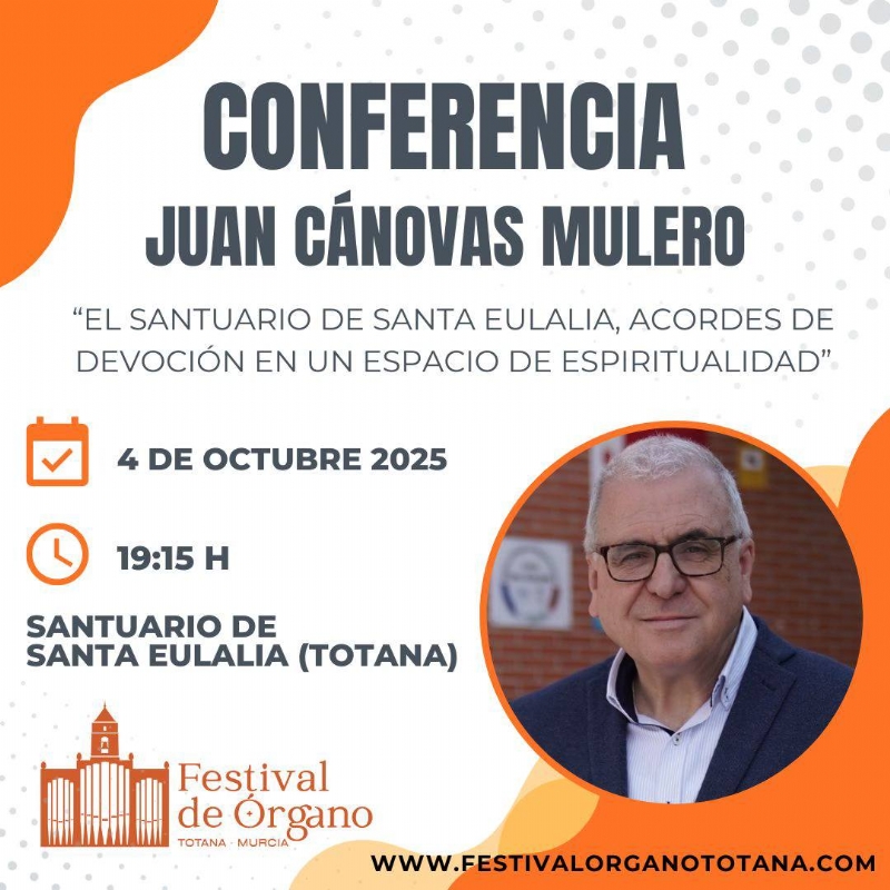 ACORDES DE DEVOLUCIÓN  EN UN ESPACIO DE ESPIRITUALIDAD, CONFERENCIA JUAN CÁNOVAS MULERO  - 1