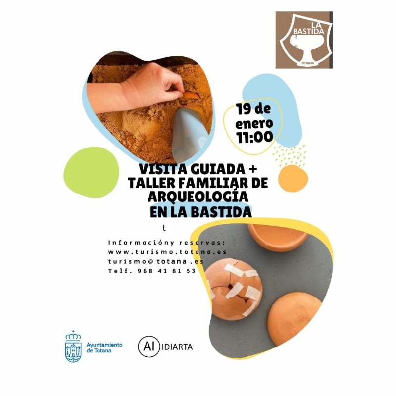 Visita guiada  + Taller Familiar de Arqueología En La Bastida - 1