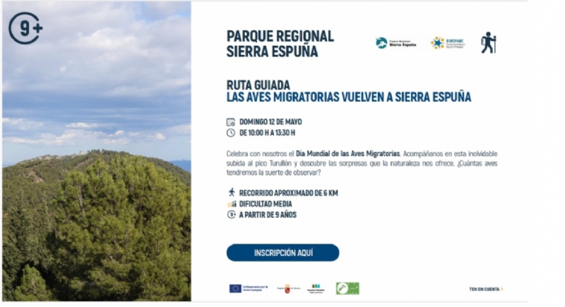 RUTA GUIADA : LAS AVES MIGRATORIAS VUELVEN A SIERRA ESPUÑA - 1