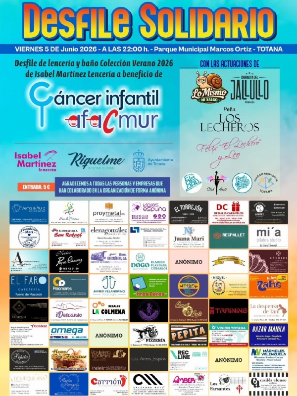 DESFILE SOLIDARIO DE LENCERIA Y BAÑO A BENEFICIO DE AFACMUR - 1