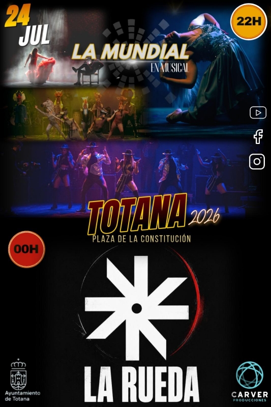 LA MUNDIAL SHOW, EL MUSICAL, LA RUEDA, DJ NELSON - 1