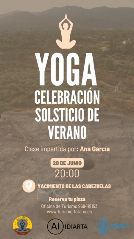 YOGA CON ANA EN EL YACIMIENTO DEL VILLAR DE LAS CABEZUELAS - 1
