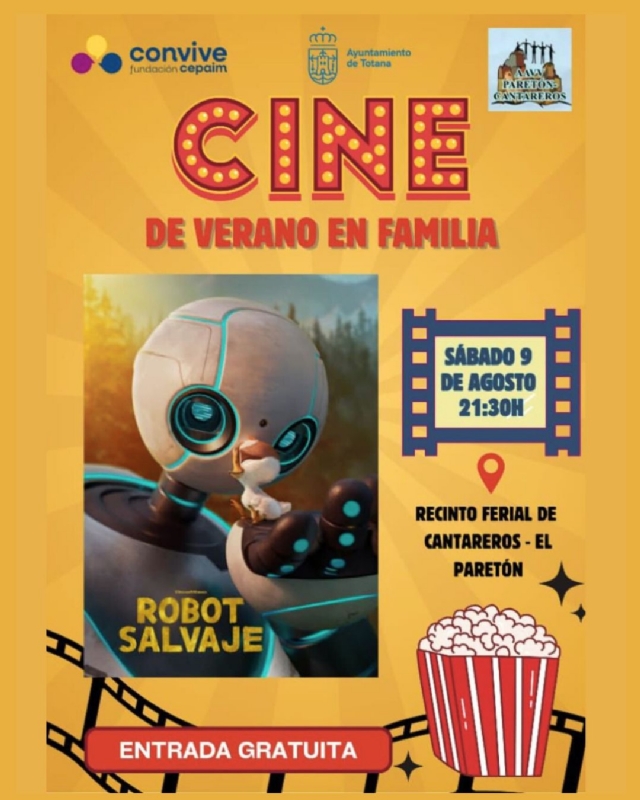 CINE DE VERANO EN FAMILIA 