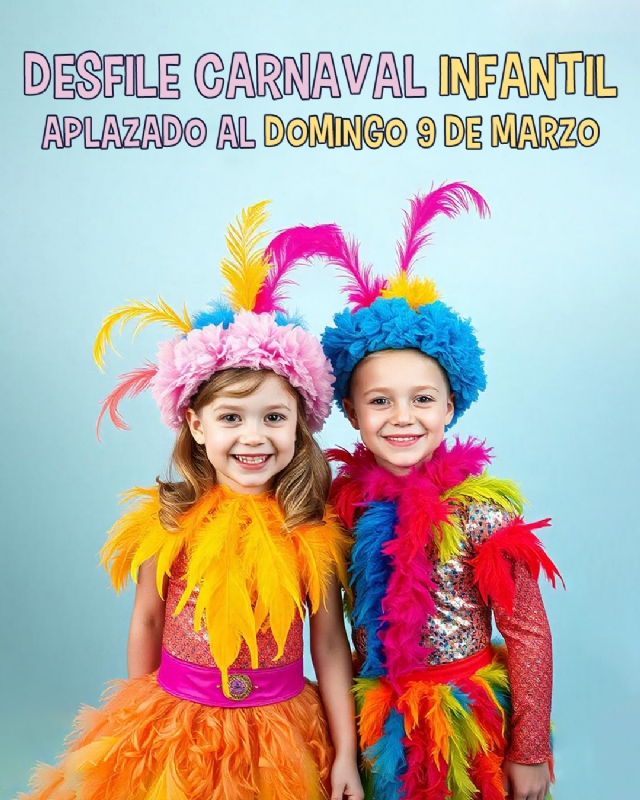 🎭 Aplazamiento Carnaval Infantil 2025 🎭 - 1