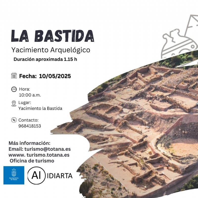 VISITA GUIADA AL YACIMIENTO ARGÁRICO DE LA BASTIDA , LA TROYA DE OCCIDENTE - 1