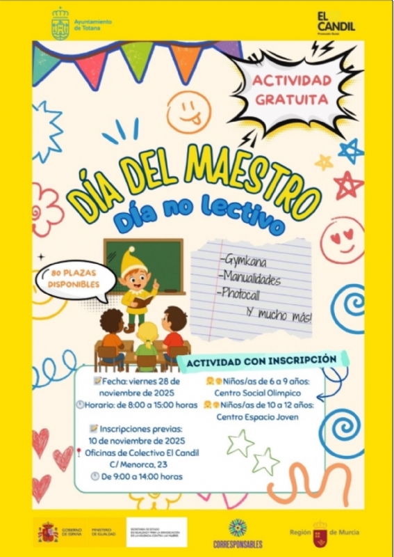 DÍA DEL MAESTRO: DÍA NO LECTIVO - 1