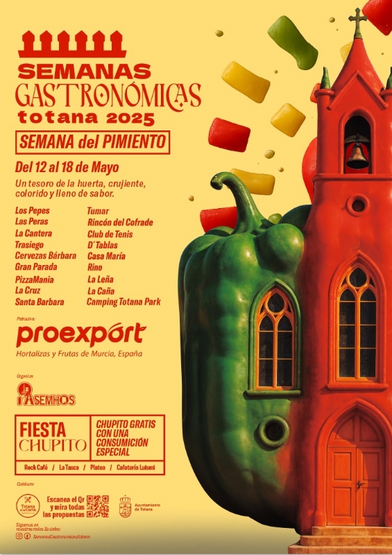 SEMANAS GASTRONÓMICAS DE  TOTANA 2025, SEMANA DEL PIMIENTO - 1