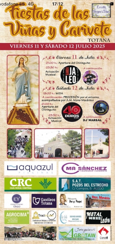 FIESTAS DE LAS VIÑAS Y CARIVETE - 1
