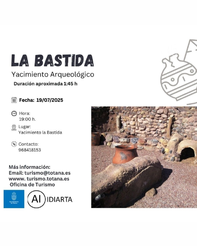 VISITA GUIADA AL YACIMIENTO ARGÁRICO DE LA BASTIDA, LA TROYA DE OCCIDENTE - 1