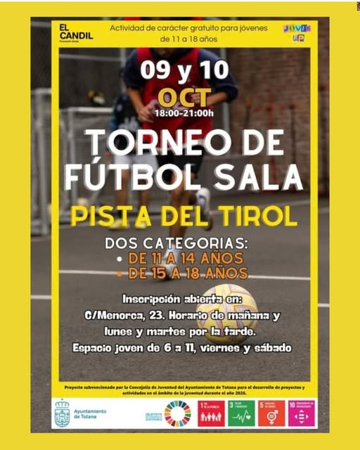 TORNEO DE FÚTBOL SALA. 10 DE OCTUBRE. - 1