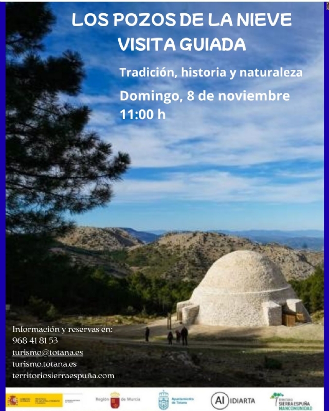 LOS POZOS DE LA NIEVE. VISITA GUIADA . 8 DE NOVIEMBRE - 1
