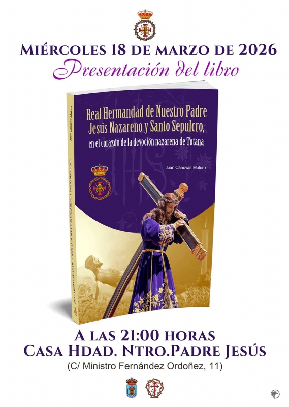 Presentación Libro Hermandad Nuestro Padre Jesús - 1