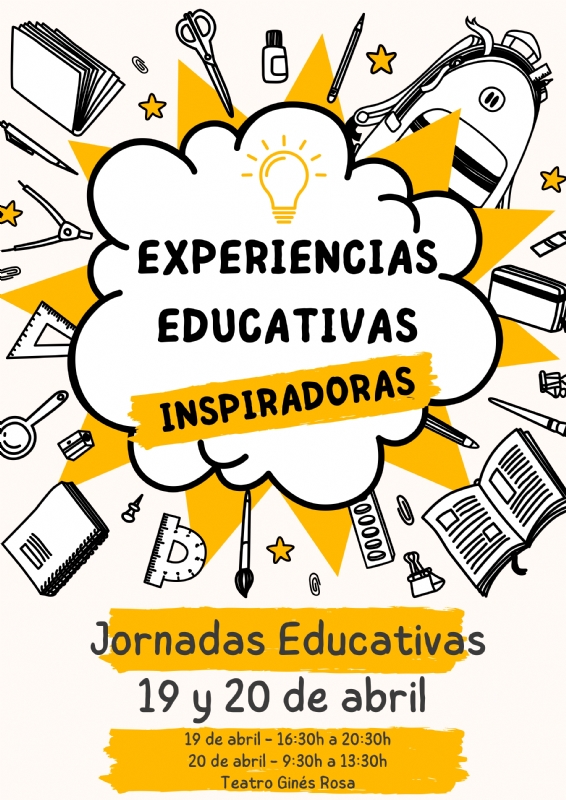 I JORNADAS EDUCATIVAS: EXPERIENCIAS EDUCATIVAS INSPIRADORAS  - 1