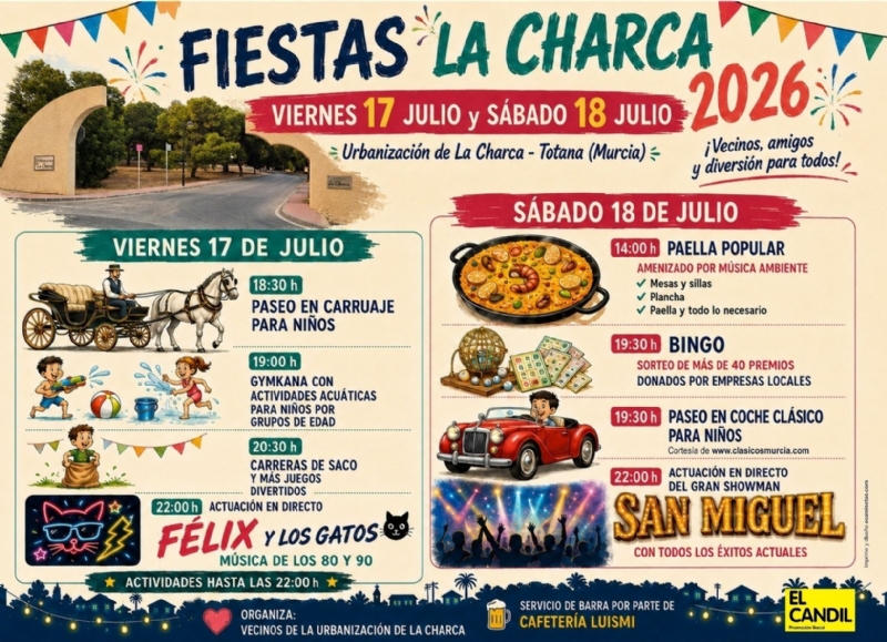 FIESTAS LA CHARCA 2026 - 1