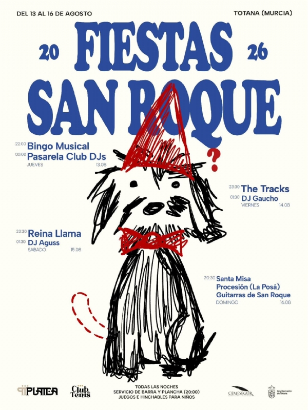 FIESTAS DE SAN ROQUE 2026 EN TOTANA - 1