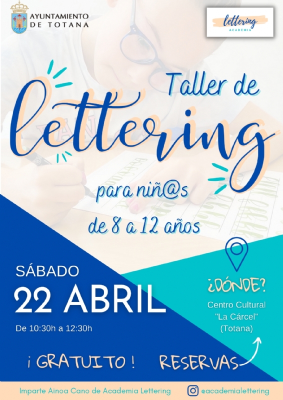 TALLER DE LETTERING PARA NIÑOS - 1