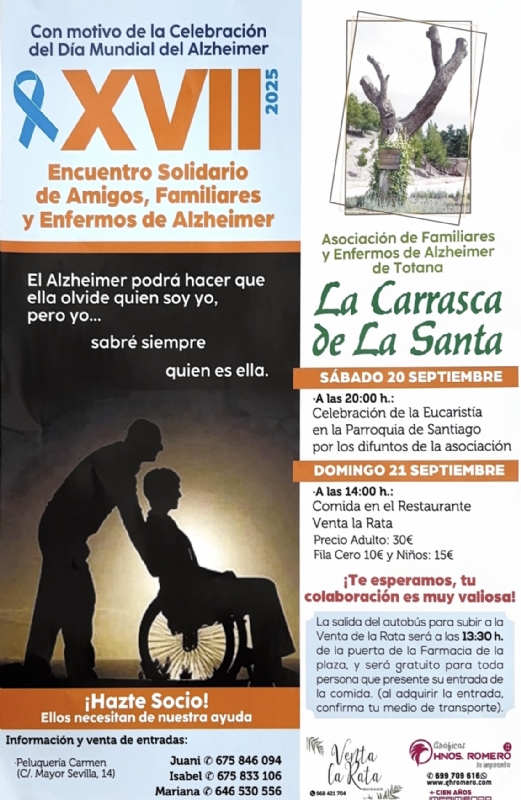 XVII ENCUENTRO SOLIDARIO DE AMIGOS, FAMILIARES Y ENFERMOS DE ALZHEIMER - 1
