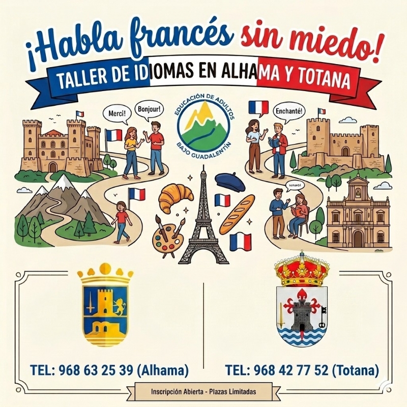 TALLER DE IDIOMAS EN ALHAMA Y MURCIA - 1