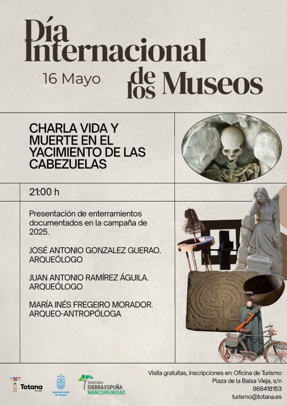 CHARLA VIDA Y MUERTE EN EL YACIMIENTO DE LAS CABEZUELAS - 1