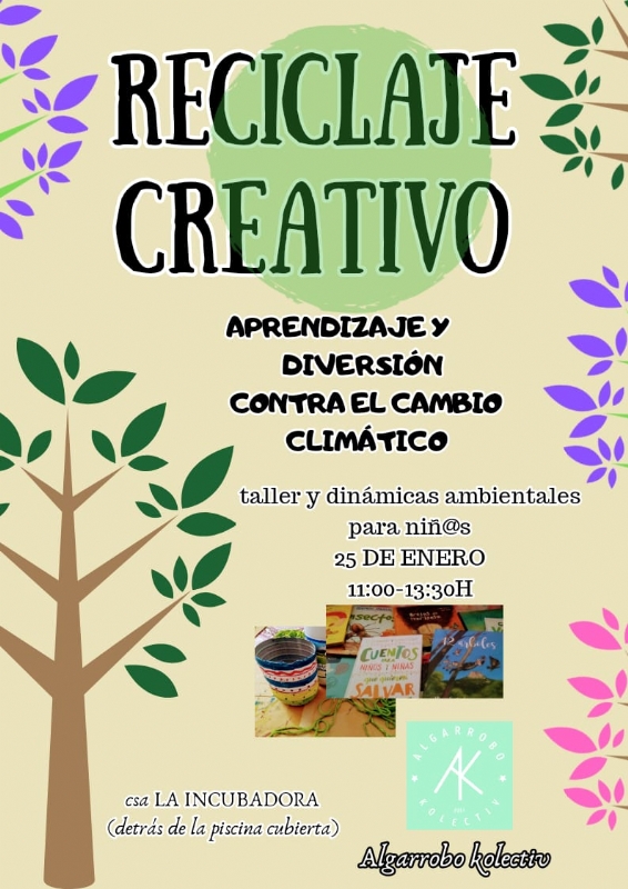 Taller reciclaje creativo - 1 Taller reciclaje creativo - 1