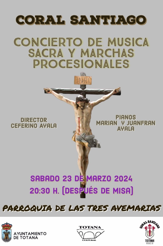 Concierto de Música Sacra y Procesionales Coral de Santiago - 1