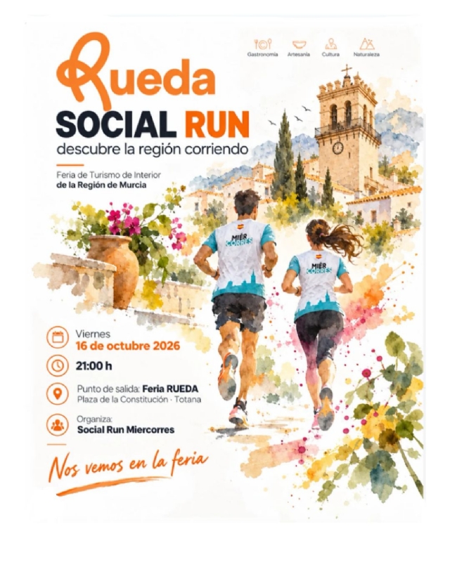 RUEDA SOCIAL RUN. FERIA RUEDA. - 1