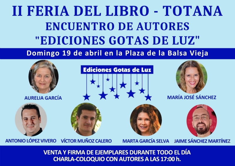 II FERIA DEL LIBRO - TOTANA. ENCUENTRO DE AUTORES - 1