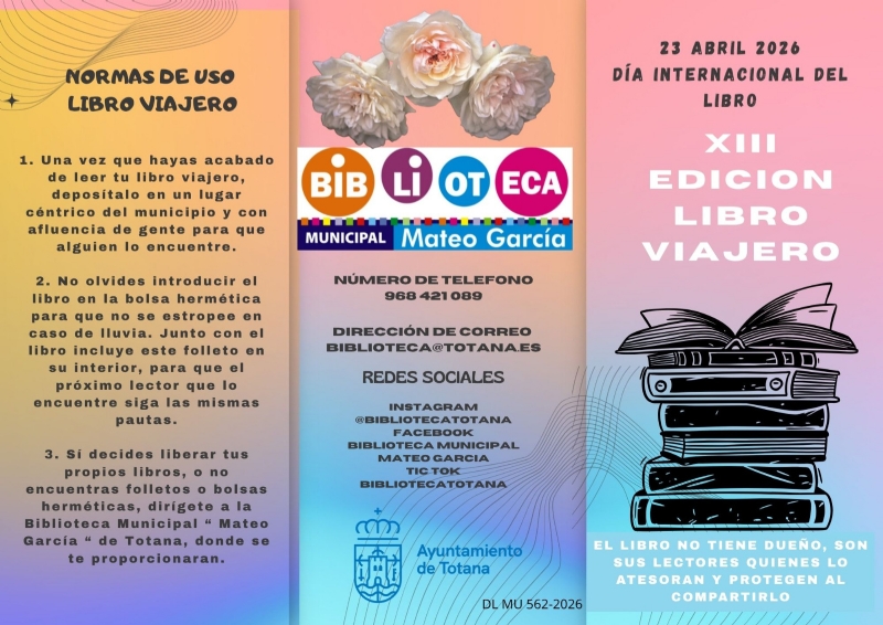 DÍA INTERNACIONAL DEL LIBRO. III EDICIÓN LIBRO VIAJERO - 1