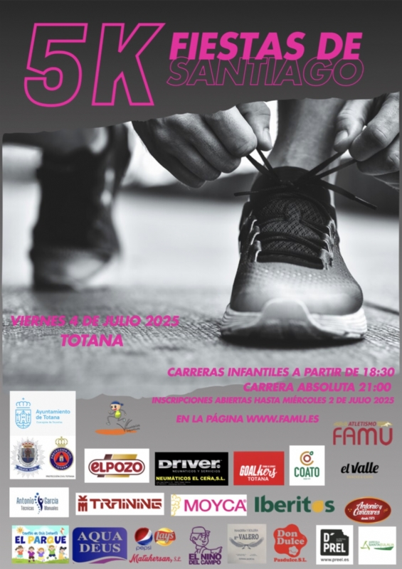 CARRERA POPULAR 5K FIESTAS DE SANTIAGO 2025 - 1