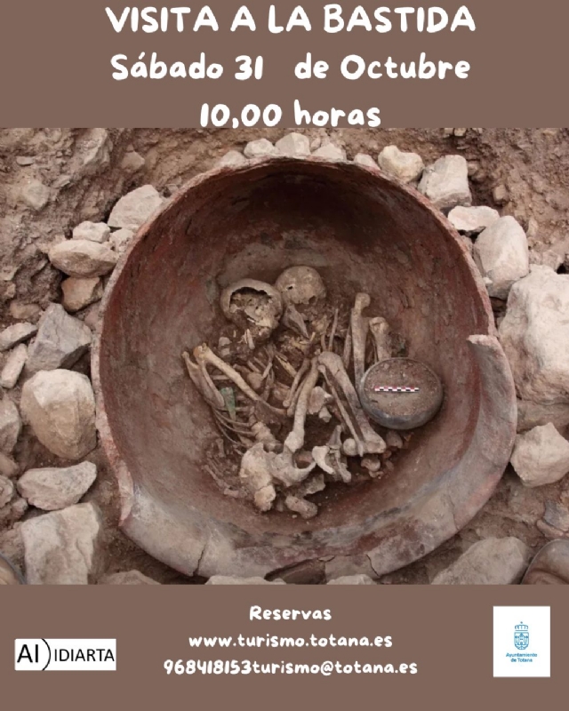 VISITA GUIADA AL YACIMIENTO ARGÁRICO DE LA BASTIDA, LA TROYA DE OCCIDENTE, 31 DE OCTUBRE - 1