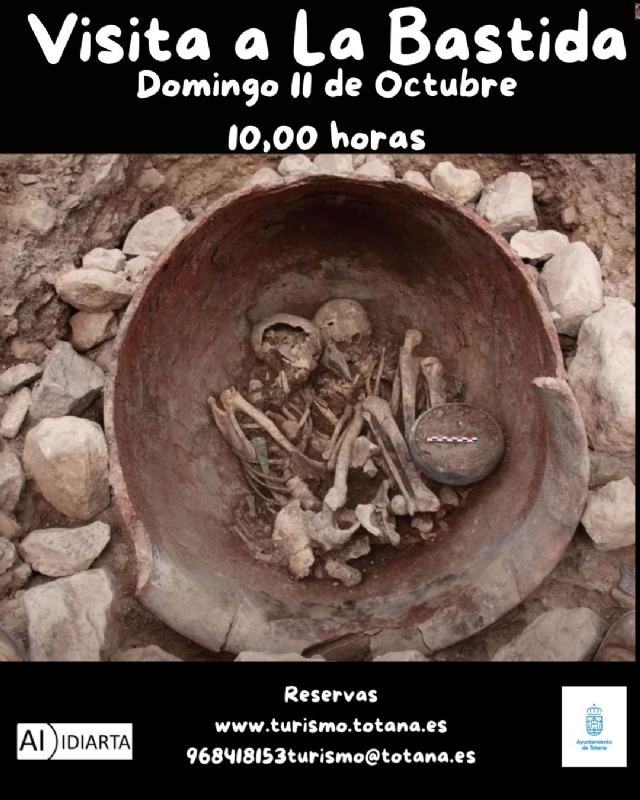 VISITA GUIADA AL YACIMIENTO ARGÁRICO DE LA BASTIDA, LA TROYA DE OCCIDENTE, 11 DE OCTUBRE - 1