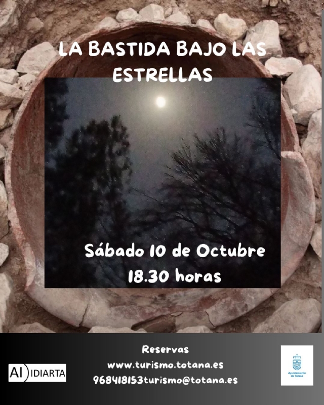 LA BASTIDA BAJO LAS ESTRELLAS. VISITA GUIADA. 10 DE OCTUBRE - 1