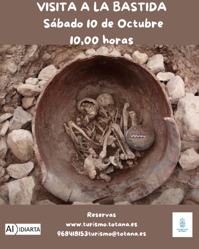 VISITA GUIADA AL YACIMIENTO ARGÁRICO DE LA BASTIDA, LA TROYA DE OCCIDENTE, 10 DE OCTUBRE - 1