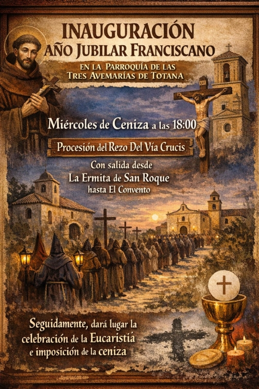 INAUGURACIÓN  AÑO JUBILAR FRANCISCANO - 1