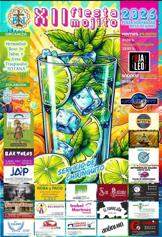 XII FIESTA DEL MOJITO DE LA HERMANDAD DEL BESO DE JUDAS - 1