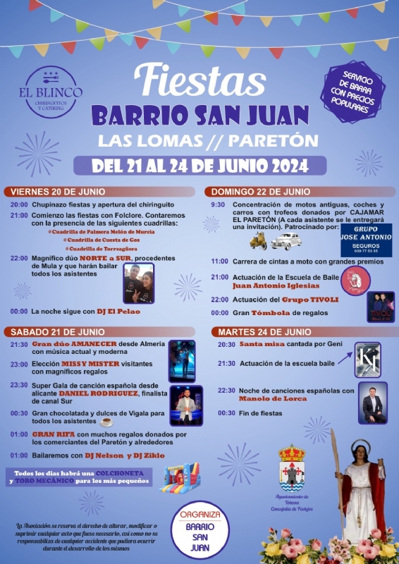 FIESTA BARRIO SAN JUAN LAS LOMAS EL PARETÓN - 1