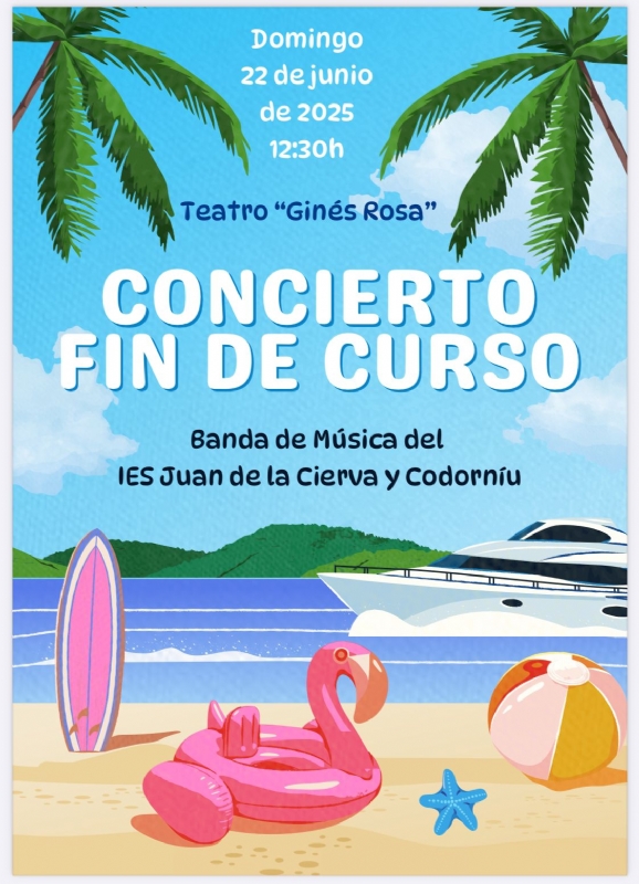CONCIERTO FIN DE CURSO BANDA DE MÚSICA IES JUAN DE LA CIERVA Y CODORNIU - 1