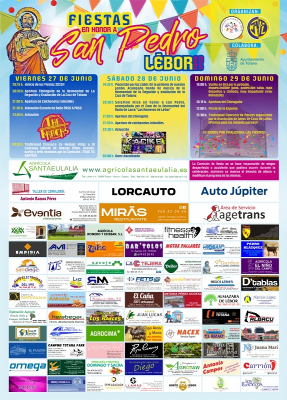 FIESTAS EN HONOR A SAN PEDRO 2025-LEBÓR - 1