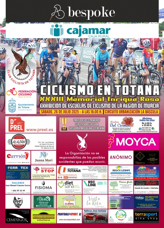 CICLISMO EN TOTANA XXXIII MEMORIAL ENRIQUE ROSA  - 1