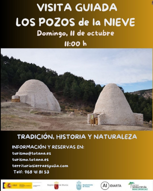 LOS POZOS DE LA NIEVE. VISITA  GUIADA. 11 DE OCTUBRE - 1