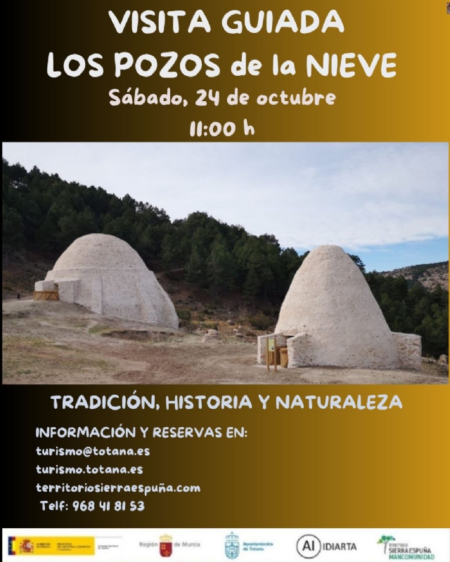 LOS POZOS DE LA NIEVE. VISITA GUIADA. 24 DE OCTUBRE - 1