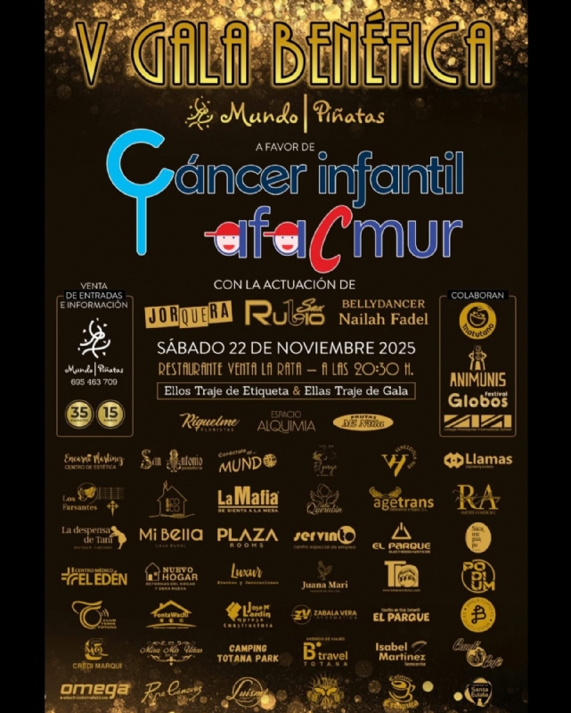 V Gala Benéfica  AFACMUR - 1