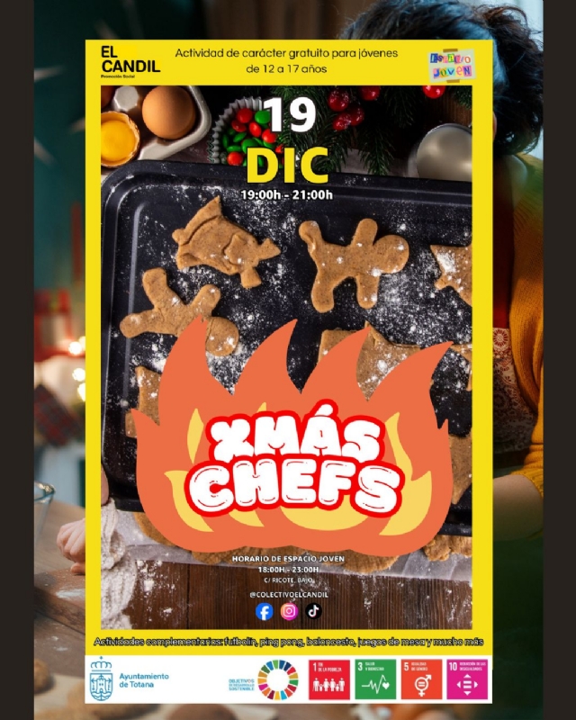 TALLER DE COCINA CREATIVA NAVIDEÑA 