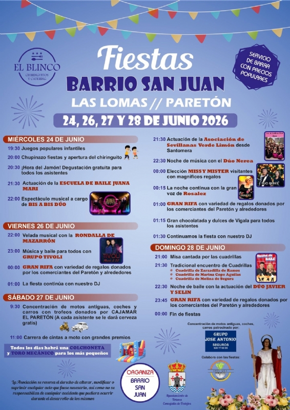 FIESTAS BARRIO DE SAN JUAN. LAS LOMAS / PARETÓN - 1