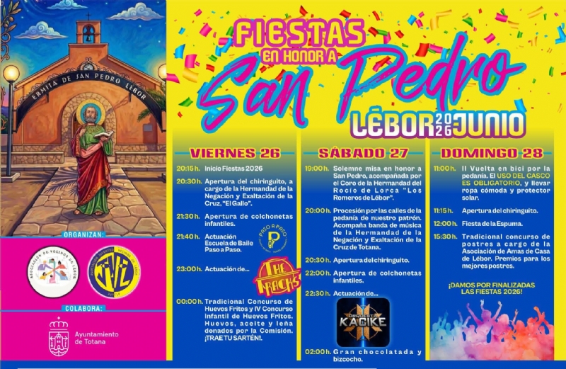FIESTAS EN HONOR A SAN PEDRO. LÉBOR - 1
