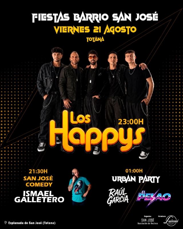 CONCIERTO DE LOS HAPPYS  CON MOTIVO DE LAS FIESTAS DE SAN JOSE EN TOTANA - 1