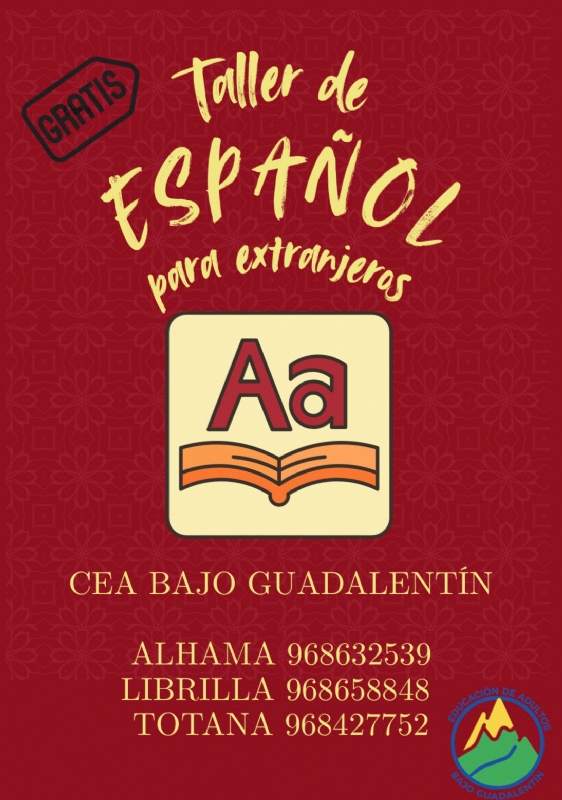 TALLER DE ESPAÑOL GRATUITO PARA  EXTRANJEROS - 1
